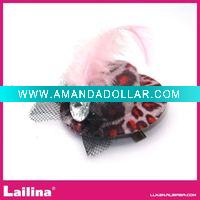 Wholesale Leopard lady's hat/small hat with the formal dress