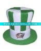 Wholesale football fan hats/festival caps/promtional hat