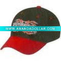 Wholesale embroidery baseball leisure cap in 100% cotton