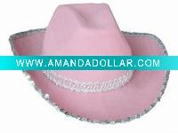 Wholesale cowgirl promotion hats bsh-0603