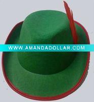 Wholesale party green hats bsh-0595