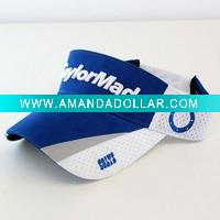Wholesale embroidery sun visor cap