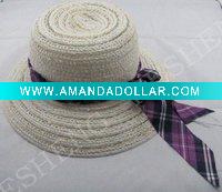 Wholesale 2011 fashion lady hat/Straw Summer Ladies Hat/Lady Costume Hat