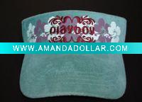 Wholesale Suede sun visor