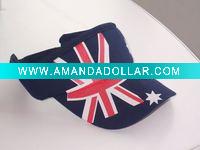 Wholesale cotton visor cap