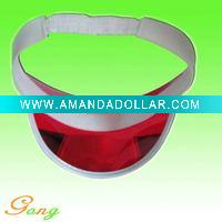 Wholesale Plastic sun visor Cap