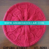 Wholesale fashion winter beret hat