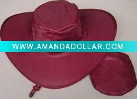 Wholesale colorful foldable Sun hat