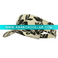 Wholesale Cotton Printed Sun Visor