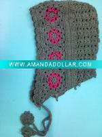 Wholesale Wool crochet warm hat for garment XH-545