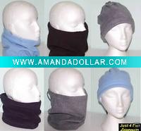 Wholesale wind proof colorful fleece neck warmer hat