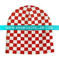 Knitted hat printing