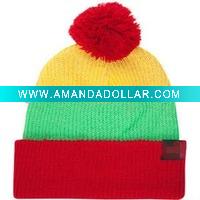 Wholesale pom beanie hat