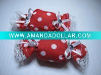 Wholesale ribbon candy for hair and clothing decoration