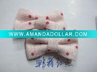 Wholesale ribbon bow for hair and clothing decoration
