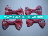 Wholesale ribbon bow for hair and clothing decoration