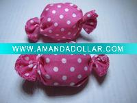 Wholesale ribbon candy for hair and clothing decoration