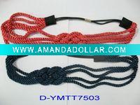 Wholesale Fashion Stretchy Headbands with Chinese Knot