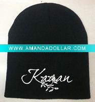 Beanie,embroidered beanie, beanie hat, jacquard beanie, knit beanie,