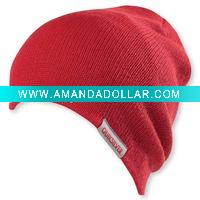 Wholesale 100% Acylic/Cotton Beanie
