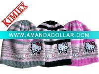 2011 Headwear With Hello Kittty Embroidery