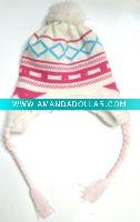 Wholesale Cartoon ear knitted hats