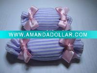 Wholesale ribbon candy for hair and clothing decoration