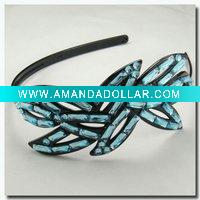 Wholesale 2011 fashion plastic lady's hair band korea style