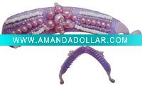 Wholesale Lot of 3200Pcs New Plastic. Acrylic Pink lce_Red_Green_Orange_Aubergine/Popular Headwear