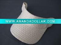 Paper straw sun visor B09-118