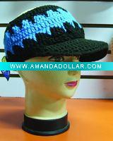 Wholesale knitted sun visor/sumer visor/ fashion knitted sun visor