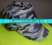 camouflage mesh caps