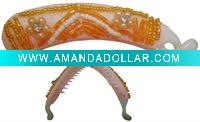 Wholesale Lot of 3200Pcs New Plastic. Acrylic Pink lce_Red_Green_Orange_Aubergine/Summer Headwear