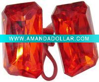 Wholesale Lot of 80 Dozens New Taiwan acrylic. Rubber Band Pink lce_Red_Green_Orange_Aubergine/Baby Headwear