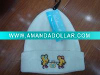 Knitting animal winter hats