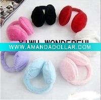 Wholesale Winter hot sale fashion plush earmuffs/ear warmers/ear covers
