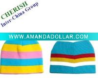 Knit Hat,splendid stripes&customized design