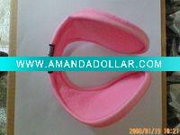 pink earmuff headphone