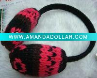 2010 fashion woolen yarn winter earmuff