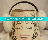 Wholesale girl fur ear muffs