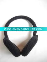 Knitted earmuffs