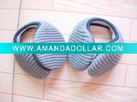 Knitted earmuffs