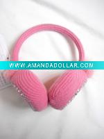 Knitted earmuffs
