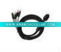 Black for ps3 S-AV cable
