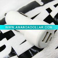 Wholesale Dual USB Car Charger fpr Mobile Phone Accessories