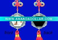 Wholesale Doubleside lcd flashing Chinese knot car accessories interior