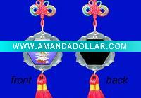 Wholesale Doubleside lcd flashing Chinese knot car interior products