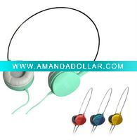 Wholesale wired slim headset for promotion