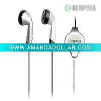 Wholesale Retractable mp3 Earphones, Airline Earphone