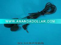 Wholesale Black Stereo Earphone for media player
